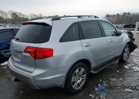 2008 Acura Mdx Technology Package z USA, uszkodzony, nr VIN 2HNYD28428H521085